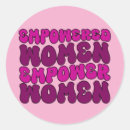 Search for empowering women stickers Womens rights