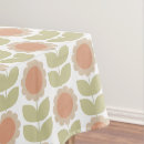 Search for pastel pink tablecloths Retro