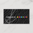 Search for zebra print business cards Bold