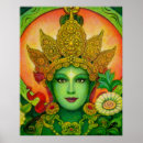 Search for green goddess posters Buddhism