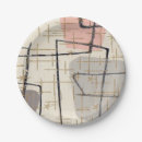 Search for mid century modern plates Geometric pattern