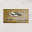 Search for embossed metal business cards Modern