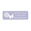 Search for amethyst return address labels Lavender