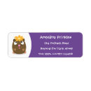 Search for happy pig return address labels Cute