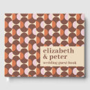 Search for retro wedding guest books 70s