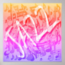 Search for music note posters Colourful