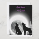 Search for wolf party invitations Howling