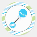 Search for rattle stickers Baby boy