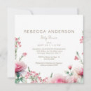 Search for blooms square invitations Mother to be