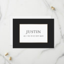 Search for classic man invitations Black and white