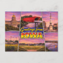 Search for iowa postcards Americana