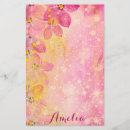 Search for glitter stationery paper Floral