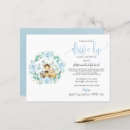 Search for drive by baby shower invitations Blue