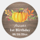 Search for kids pumpkin stickers Fall autumn