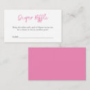 Search for diaper raffle enclosure cards Minimalist