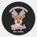 Search for funny reindeers stickers Xmas