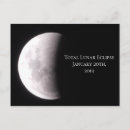 Search for lunar postcards Total lunar eclipse