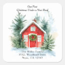 Search for red house stickers New home