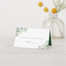 Search for greenery place cards Script