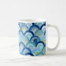 Search for mermaid scales mugs Blue