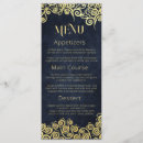 Search for navy blue wedding menus Classy