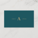 Search for teal business cards Professional