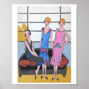 Search for art deco fashion illustrations posters Paris