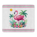 Search for flamingo chopping boards Tropical