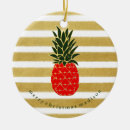 Search for pineapple christmas tree decorations Gold