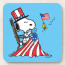 Search for 4th of july coasters Peanuts independence day