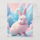 Search for cute easter bunny postcards Pink
