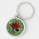 Search for red flowers design key rings Nature