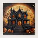 Search for haunted house puzzles Full moon