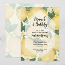 Search for lemon bridal brunch invitations Brunch and bubbly