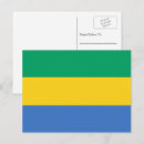 Search for gabon postcards Gabonese flag