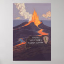Search for volcano posters Vintage travel