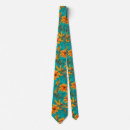 Search for turquoise ties Floral pattern