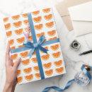 Search for orange slice wrapping paper Tropical