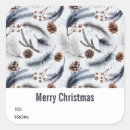 Search for needles stickers Pine cones