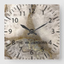 Search for natural stone clocks Marble