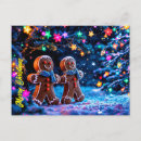 Search for gingerbread men postcards Merry christmas
