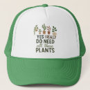Search for funny gardening hats Crazy plant lady