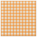 Search for orange gingham fabric Pretty