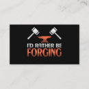 Search for blacksmith business cards Forge