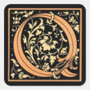Search for q initials labels Vintage
