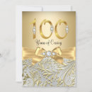 Search for 100th anniversary invitations Diamond