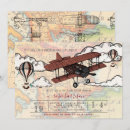 Search for vintage aeroplane baby shower invitations Travel