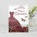 Search for jewel birthday invitations Red
