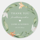 Search for lily wedding stickers Rustic