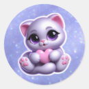 Search for cat girl stickers Purple